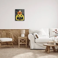 Stupell Industries Boo To You Fun Jack-O-Lanterns Canvas Wall Art
