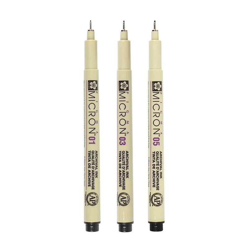 12 Packs: 3 ct. (36 total) Pigma® Micron™ Fine Line Black Pens