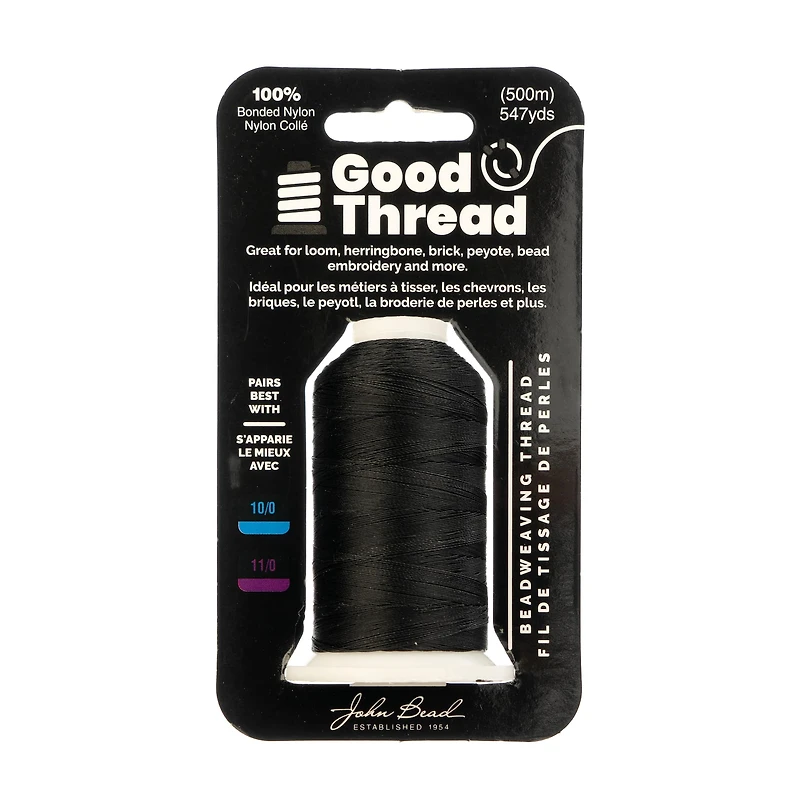 John Bead Good Thread Beadweaving Thread