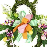 23" Twig & Vine Easter Bunny Artificial Wreath