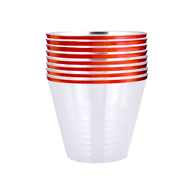 9oz. Red Plastic Cups, 8ct. by Celebrate It™