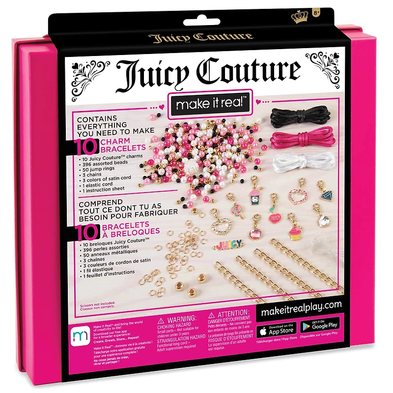 Make It Real™ Juicy Couture Pink & Precious Bracelets Kit