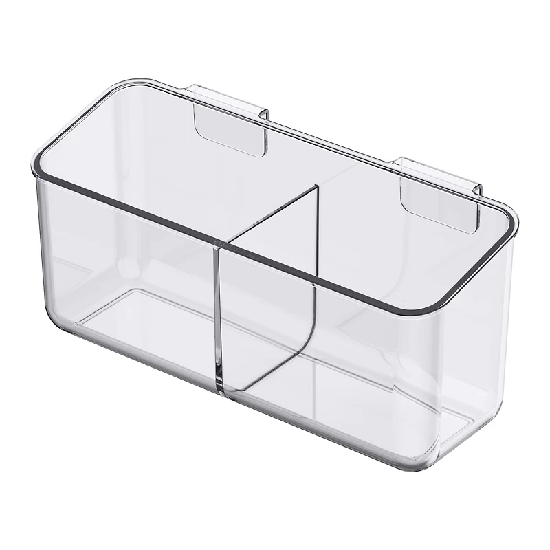 Medium Clear Hanging Organizer Bin by Simply Tidy™