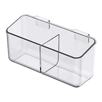 Medium Clear Hanging Organizer Bin by Simply Tidy™
