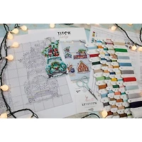 Letistitch Christmas Ornaments Counted Cross Stitch Kit