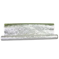 JAM Paper Floral Foil Wrapping Paper, 30" x 30ft.