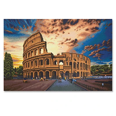6 Pack: Colosseum Painting Diamond Art Kit by Make Market®