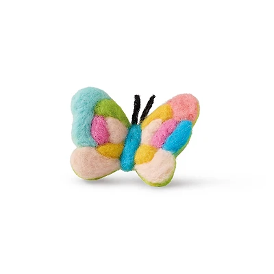 Spring Advanced Rainbow Butterfly Felting Kit by Loops & Threads®