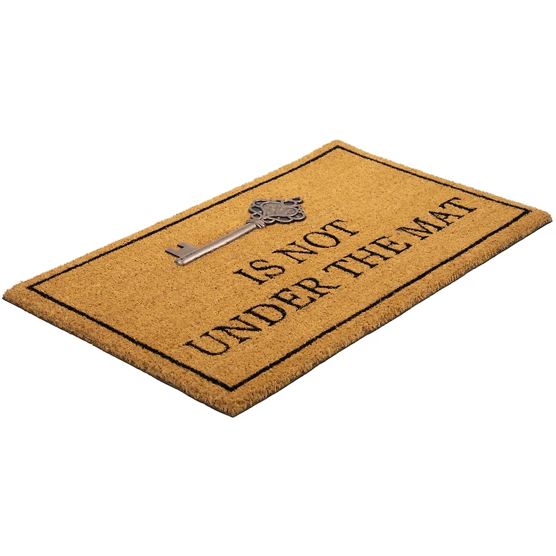 Key is Not Under the Mat Doormat