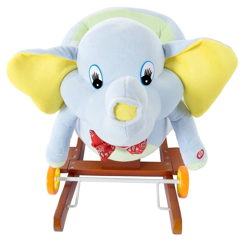 Toy Time Plush Rocking Elephant Ride-On