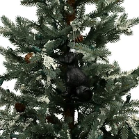 4.25" Black Dog Glass Ornament by Ashland®