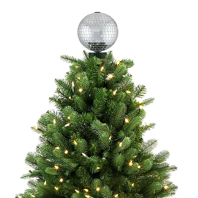 Mr. Christmas 6" Animated Disco Ball Tree Topper