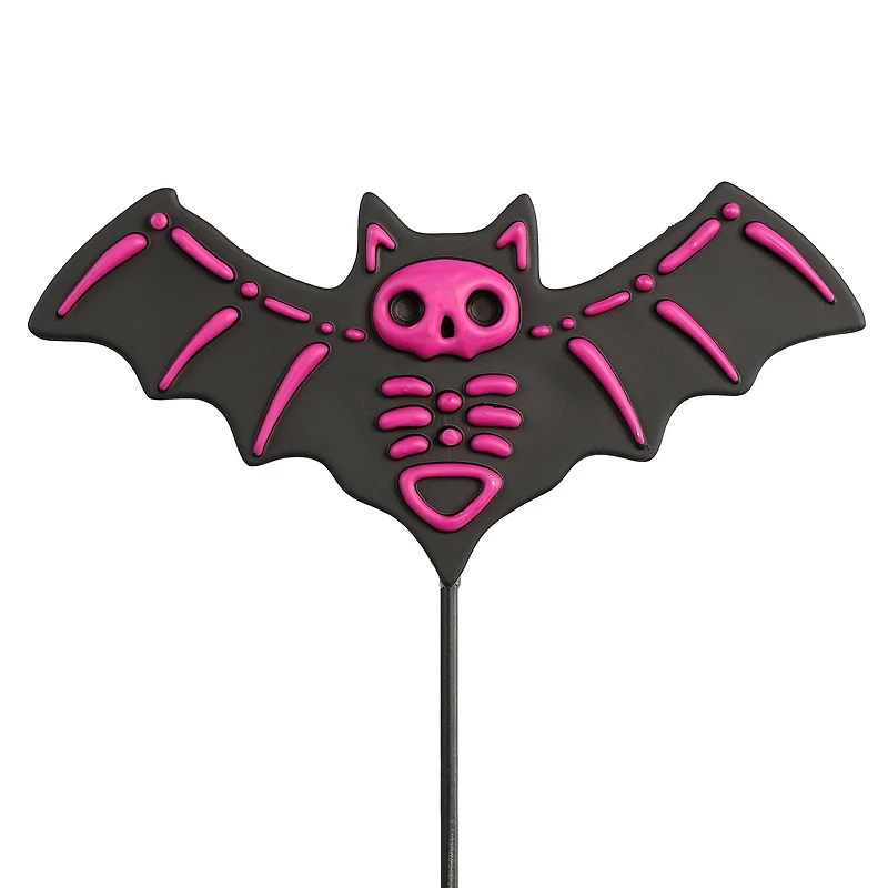 9" Black & Pink Bat Skeleton Pick by Ashland®