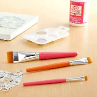 6 Packs: 3 ct. (18 total) Mod Podge® Decoupage Brush Set
