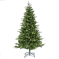 6ft. Pre-Lit Whatcom Pine Artificial Christmas Tree, Clear LED Lights