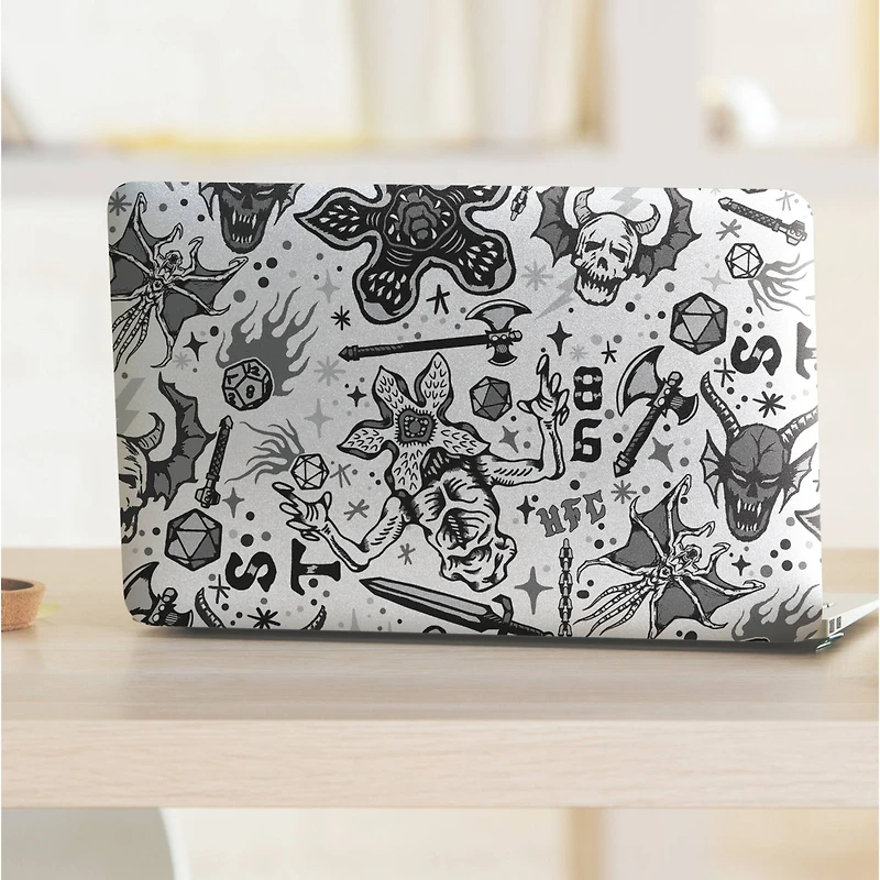 RoomMates Stranger Things Hellfire Club Black Peel & Stick Wallpaper