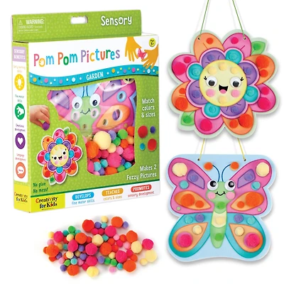 Creativity for Kids® Garden Pom Pom Pictures Kit
