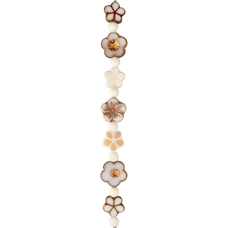 Winter Garden Czech Glass Flower Bead Mix by Bead Landing™