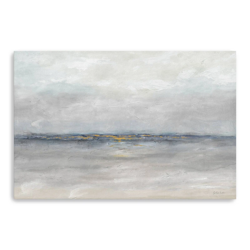 Crystal Gray Bay Landscape Canvas Giclee