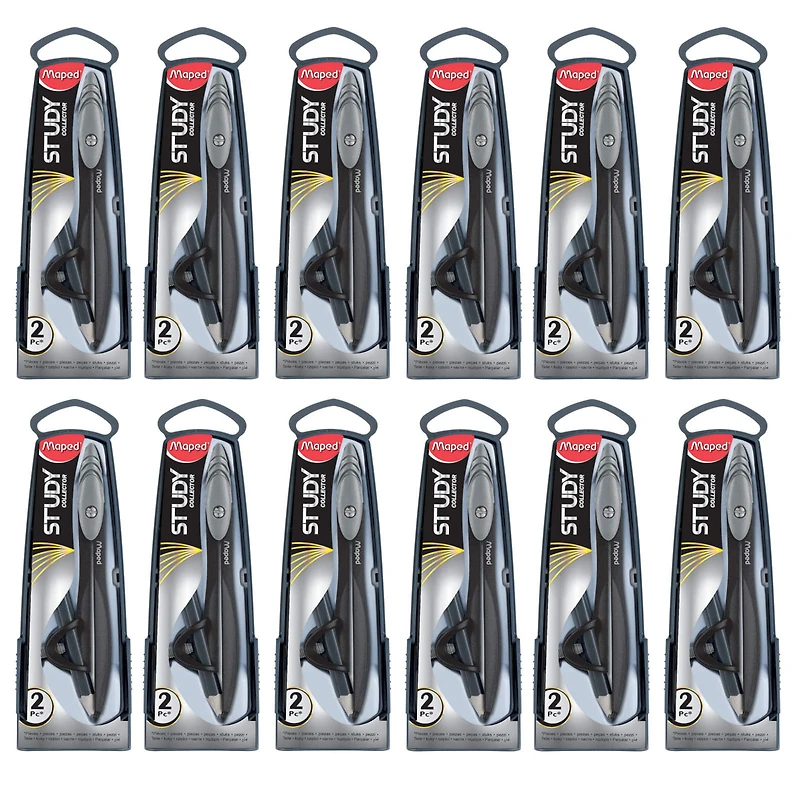 Maped® Metal Study Compass, 12ct.