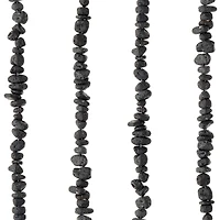 12 Pack: Black Lava Chip Beads, 10mm by Bead Landing™