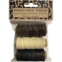 Lineco® 5-Ply Waxed Linen Thread, 3ct.