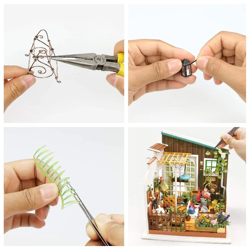 Rolife® Miller's Garden DIY Miniature House Kit