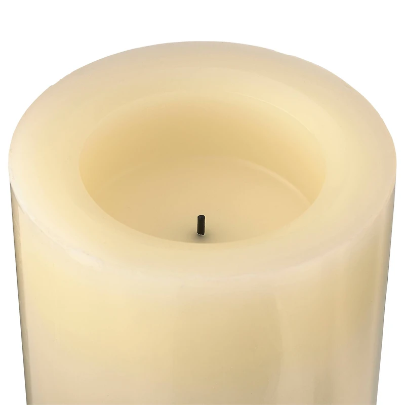 Cream Real Wax Flameless LED Candle By Ashland®