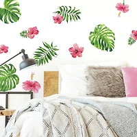 RoomMates Tropical Hibiscus Flower Peel & Stick Decals