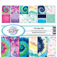 Reminisce Collection Kit 12" x 12", Tie Dye