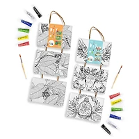 Art 101 Gallery Tiger & Apothecary Hanging Canvas Wall Art Kits