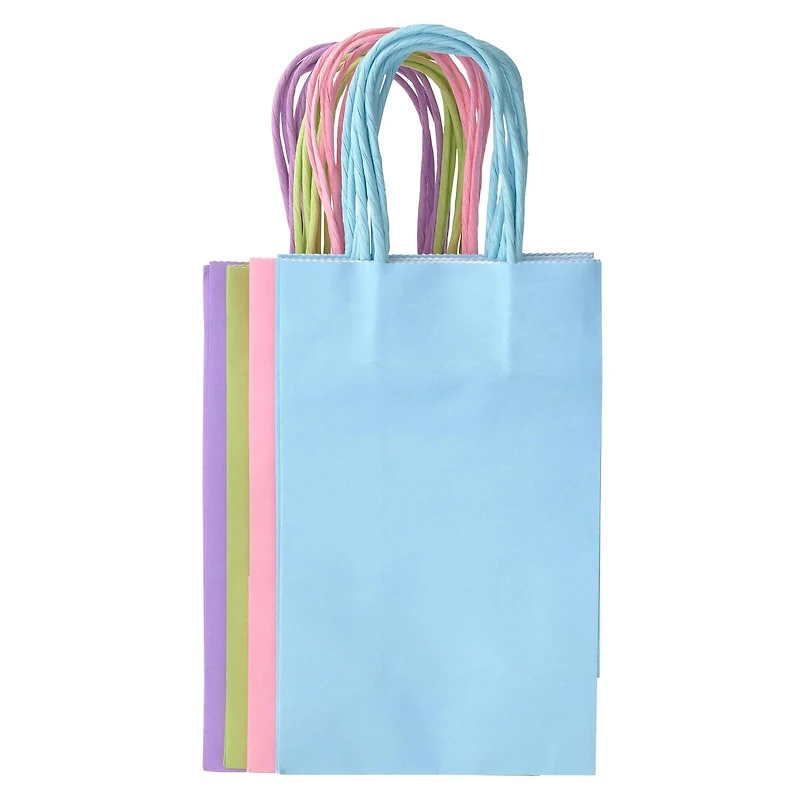 8 Packs: 13 ct. (104 total) Small Pastel Gift Bags by Celebrate It™