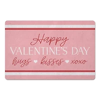 Happy Valentine's Day Floor Mat