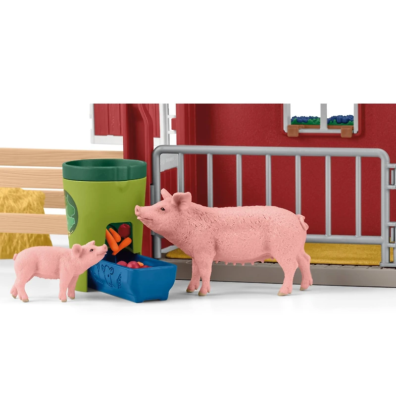 Schleich Farm World Red Barn Playset