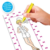 Barbie™ Fashion Plates Rubbing Kit