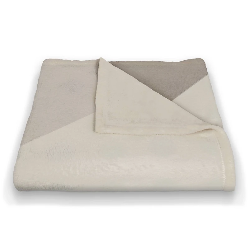 Abstract Geometric 50" x 60" Coral Fleece Blanket