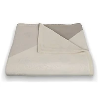 Abstract Geometric 50" x 60" Coral Fleece Blanket