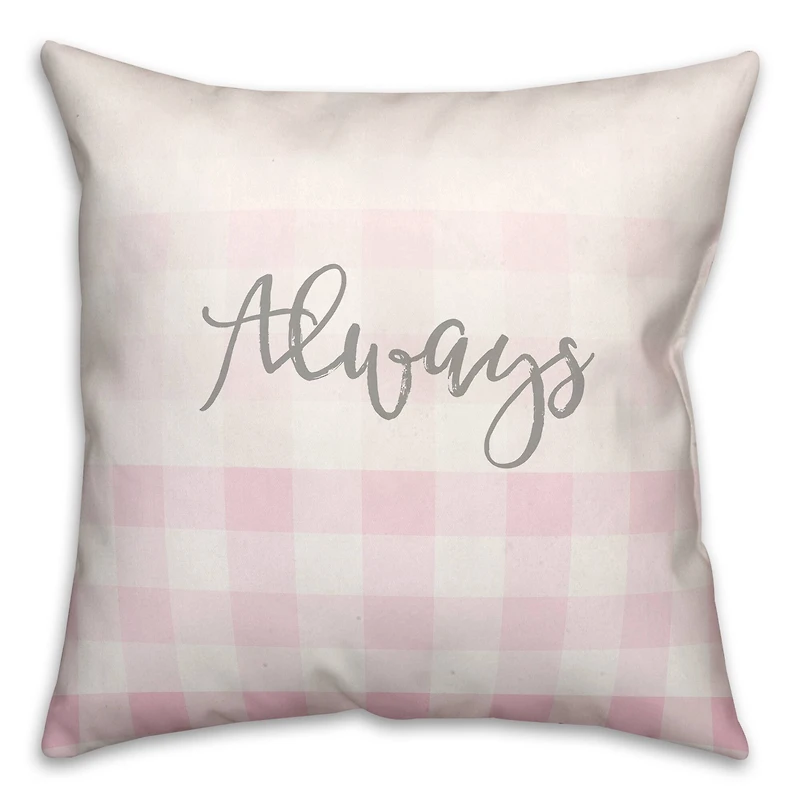 Always & Forever Throw Pillow