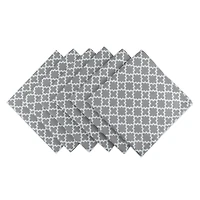 DII® Gray Lattice Napkins, 6ct.