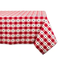 DII® 84" Star Check Tablecloth