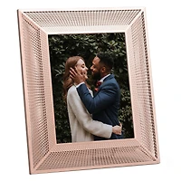 Aura Frames Platinum Rose Smith Frame with Speaker