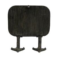 Hello Honey® 7.7" Metal Standing Clock with Duck Feet