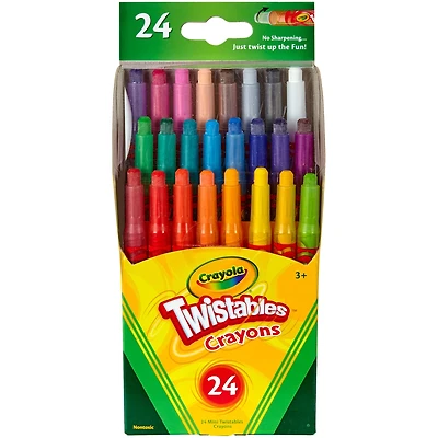 Crayola® Twistables 24 Color Mini Crayons
