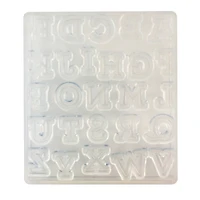 Blue Moon Studio™ UV Resin Craft Alphabet Flat Mold