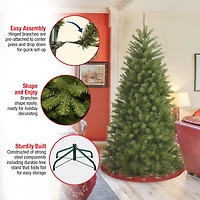 6ft. Unlit North Valley™ Spruce Medium Artificial Christmas Tree
