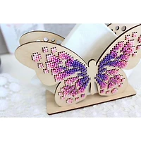 MP Studia Butterfly. Napkin Holder Cross Stitch On Wood Kit
