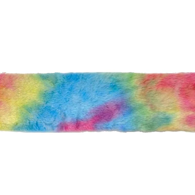 4" Multicolor Faux Fur Trim by Celebrate It®