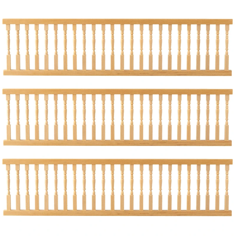 Houseworks® Turned-Spindle Railings, 3ct.