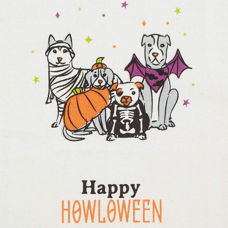 DII® Happy Howl-Oween Dishtowel Set