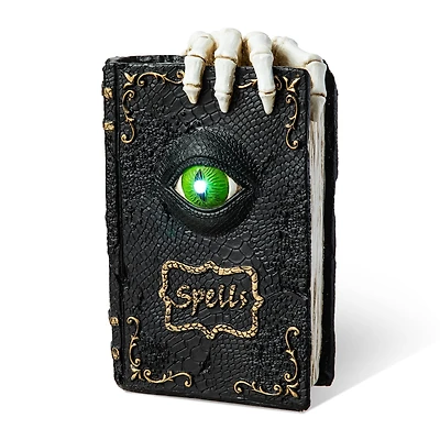 Glitzhome® 8" Lighted Halloween Ghostbuster Book